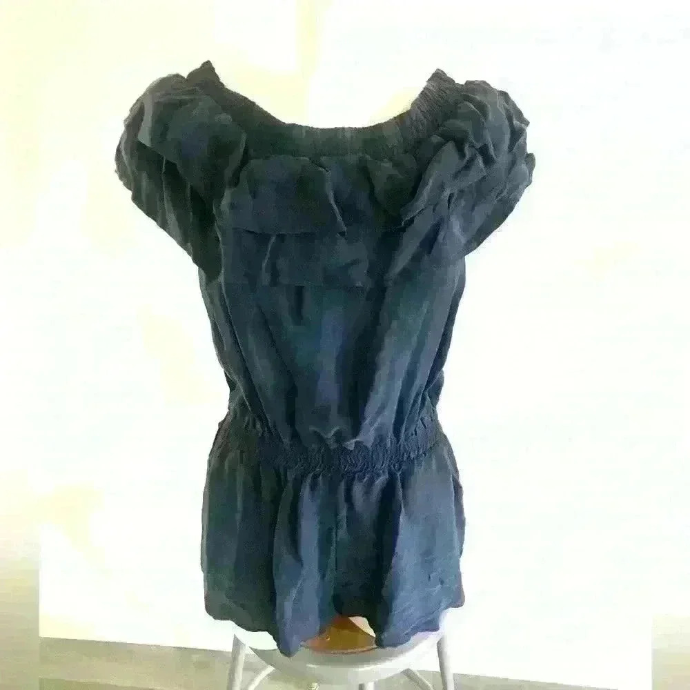 Romeo & Juliet Couture Short Romper w/ Pockets. NWT - Picture 1 of 4